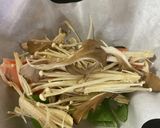 生シャケ、キノコの蒸し煮作り方3写真