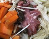 豚肉と「むかご」と野菜のだし煮作り方5写真