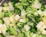 ブロッコリーとベーコンポテトサラダ作り方3写真