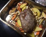 鴨のロースト　(クリスマス料理に)作り方4写真