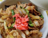 豚こま肉の焼肉丼♪作り方3写真