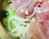 プチッと鍋●とろろで煮込みうどん鍋作り方1写真