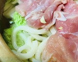 プチッと鍋●とろろで煮込みうどん鍋作り方1写真