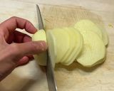 じゃがいも1つ！カリカリチーズポテト作り方1写真