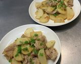 長芋と豚肉のおかず作り方9写真