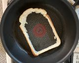 ベーコンエッグ食パン作り方2写真