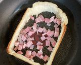 ベーコンエッグ食パン作り方3写真
