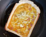 ベーコンエッグ食パン作り方5写真