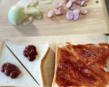 ウインナーと玉ねぎだけのピザトースト作り方4写真