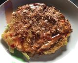 ピーコック風のお好み焼き作り方10写真