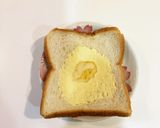 一枚で栄養満点きなこハニバタト-スト作り方4写真