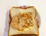 一枚で栄養満点きなこハニバタト-スト作り方5写真