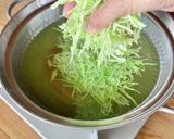 キャベツとかき玉のしゃぶしゃぶ鍋作り方3写真