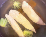 和風♡水菜とササミのリゾット（おじや）作り方2写真