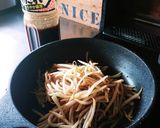 パパっとおつまみ★もやしと目玉焼き作り方3写真