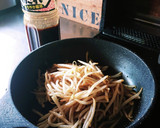 パパっとおつまみ★もやしと目玉焼き作り方3写真