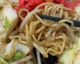 簡単　焼きそば（紅生姜たっぷり）作り方8写真