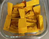 メイプルシロップ風味のかぼちゃサラダ作り方2写真