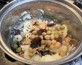 豆と塩昆布と桜エビのポテトサラダ作り方12写真