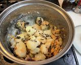 豆と塩昆布と桜エビのポテトサラダ作り方13写真