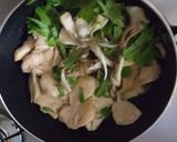 鶏むね肉と水菜の炒め物作り方4写真