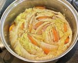白菜と鶏もも肉のあっさりミルフィーユ作り方4写真