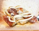 今朝の4w1hサンド「ちくわの磯辺揚げ」作り方2写真