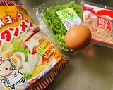 こんな食べ方♡インスタントラーメン作り方1写真