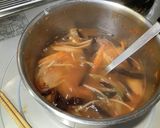 ゴッチョリの残り汁でキムチスープ作り方3写真