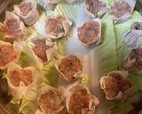 本格　エビと豚挽肉の焼売★お弁当タレ不要作り方8写真