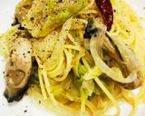 牡蠣のオイル漬けパスタ作り方8写真
