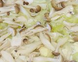 鶏むね肉とキャベツのミルフィーユ鍋作り方5写真