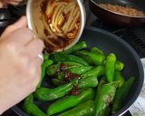 シシトウの甘味噌炒め作り方3写真