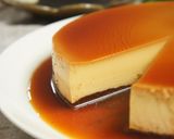 黒糖カラメルで＊ほうじ茶プヂン作り方14写真
