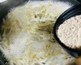 鍋といえば…柳川風・うどん鍋作り方7写真