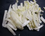 簡単！とろとろ白菜の味噌チーズ鍋　作り方1写真