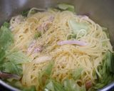 簡単!白だしパスタ 作り方3写真