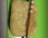 自己流　チーズ鶏つくね巾着作り方3写真
