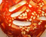 ベーコンとたっぷりお豆のトマト煮込み作り方4写真
