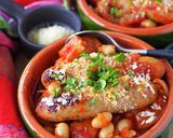 ベーコンとたっぷりお豆のトマト煮込み作り方6写真