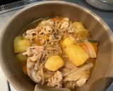 秋野菜！カボチャ入りこってり肉じゃが作り方6写真
