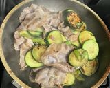 USA在住#豚肉とズッキーニの炒め物作り方6写真