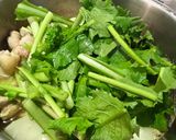 かぶと鶏もも肉のスープ（皮はペペロン）作り方3写真