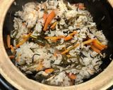 ひじきとツナの炊き込みご飯作り方3写真