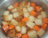 ひとくちサイズ♪大根とさつま揚げの煮物作り方5写真