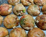ポタ電で！キャンプでイタリアンタコ焼き作り方5写真