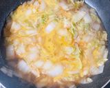 白菜炒め卵とじ作り方7写真
