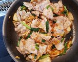 ～焼き肉のたれde～絶品豚バラキムチ炒め作り方3写真
