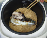 焼さばの炊込みご飯作り方4写真