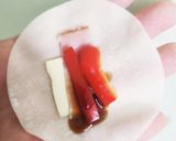 パプリカチーズのオイスターソース餃子！作り方2写真